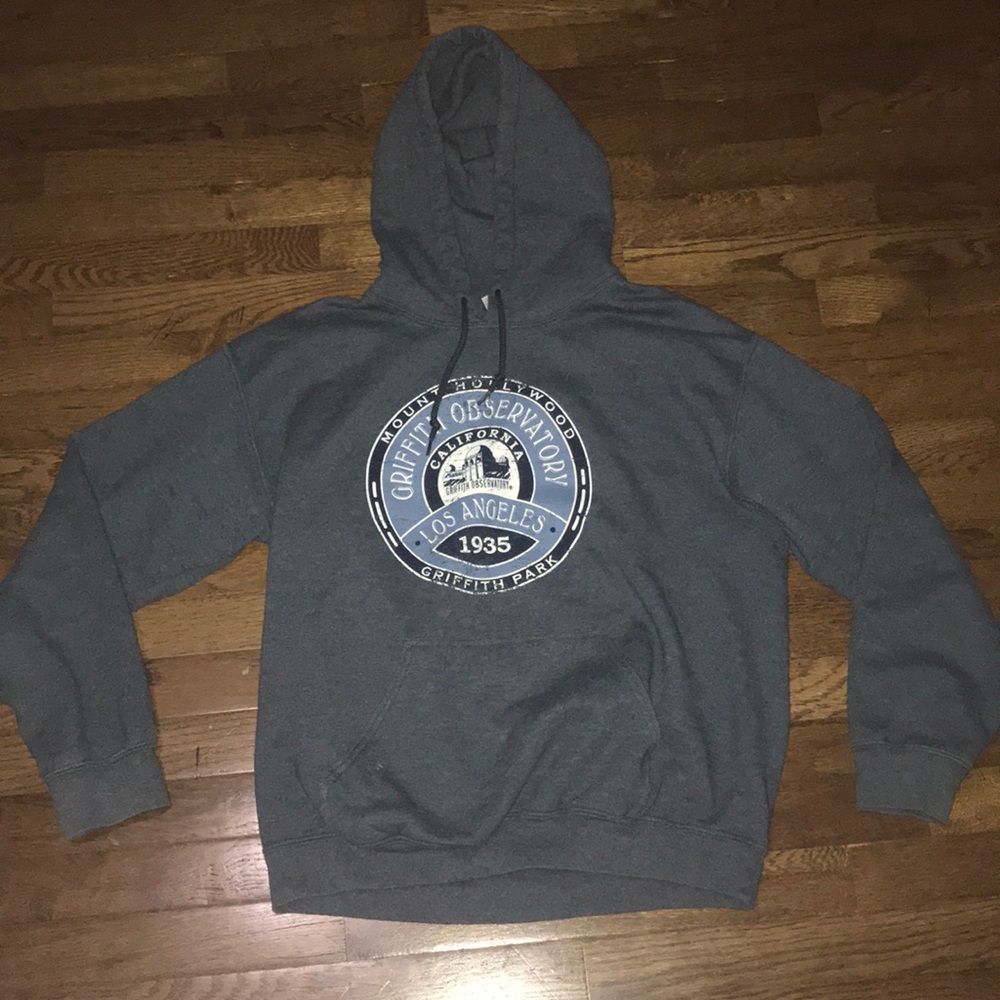 Griffith Observatory Gray Hoodie